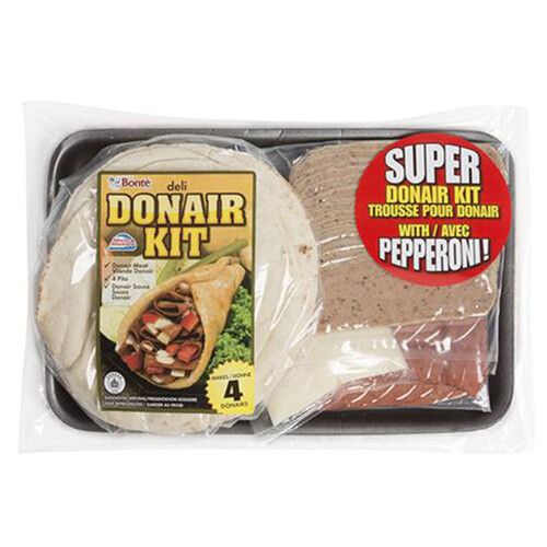 Bonte Foods Deli Donair Kit Limited Super 625 g