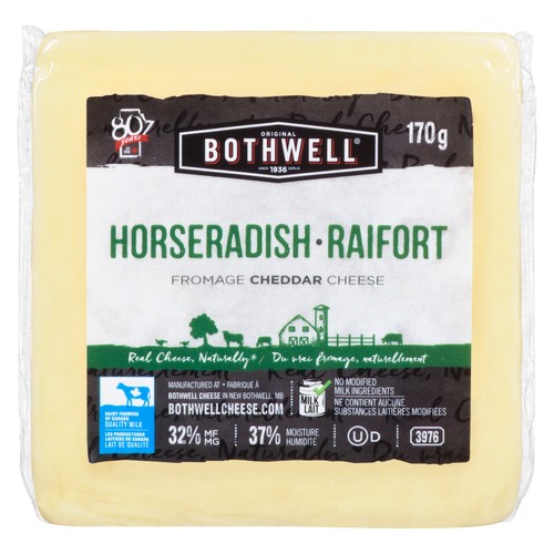 Bothwell Horseradish Cheddar Cheese 170 g
