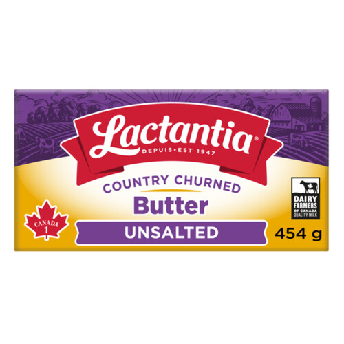 Lactantia Butter Unsalted 454 g