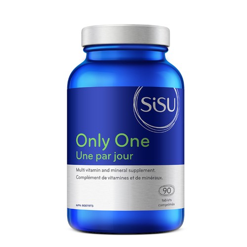 Sisu Supplements Vitamin & Mineral Only One 90 Tablets