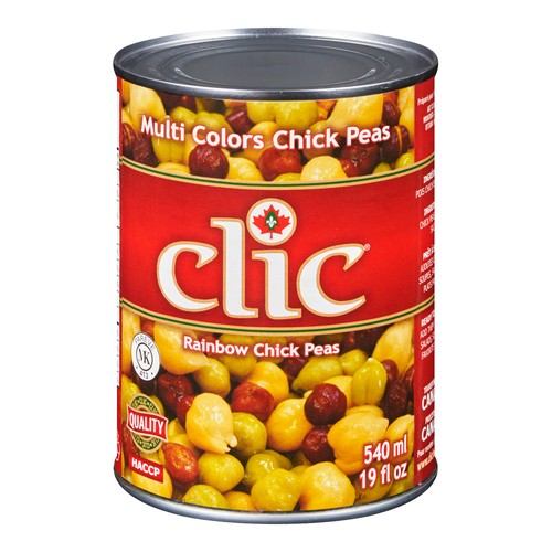Clic Canned Chickpeas Multi Colour 540 ml
