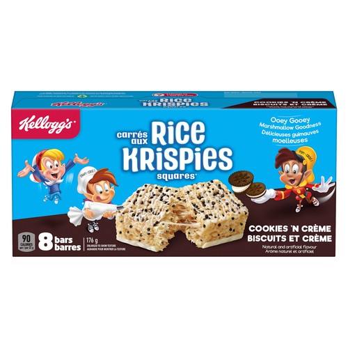 Kellogg's Rice Krispies Treats Cookies 'N Creme 8 x 22  g