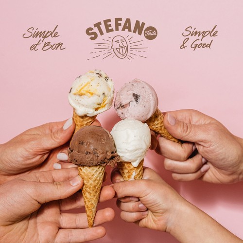 Stefano Faita Gelato Italian Style Vanilla 500 ml