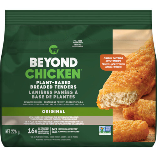 Beyond Chicken Plant-Based Breaded Tenders 227 g (frozen)