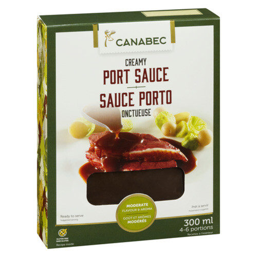 Gibiers Canabec Port Sauce Creamy 300 ml Voilà Online Groceries & Offers