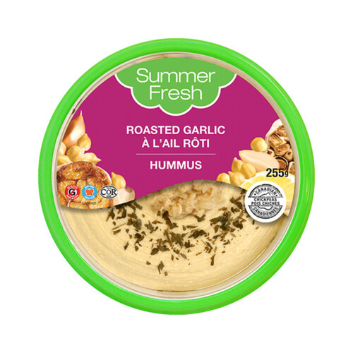 Summer Fresh Hummus Roasted Garlic 255 g
