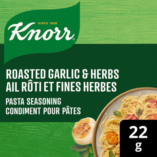 Knorr Pasta Seasoning Garlic + Herb 22 g