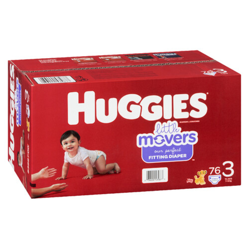 Huggies Diapers Little Movers Size 3 76 count