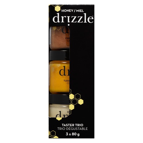 Drizzle Honey Taster Trio 3 x 80 g