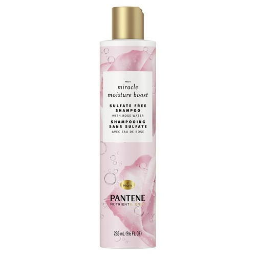Pantene Nutrient Blends Sulfate Free Shampoo Rose Water 285 ml