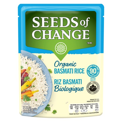 Seeds Of Change Organic Basmati Rice 240 g