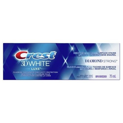Crest 3D White Toothpaste Luxe Diamond Strong 75 ml