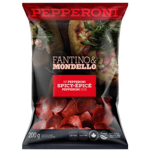 Fantino & Mondello Deli Sliced Dry Pepperoni Spicy 200 g