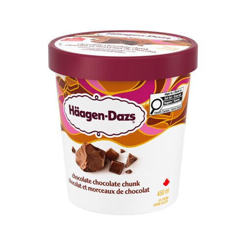 Haagen-Dazs Ice Cream Chocolate Chocolate Chunk 450 ml