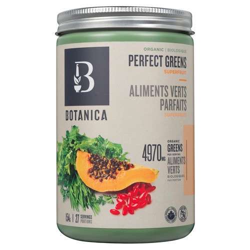 Botanica Organic Supplement Perfect Greens Superfruit 154 g
