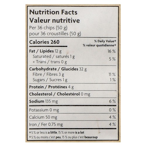 Que Pasa Organic Tortilla Chips Round Salted 300 g