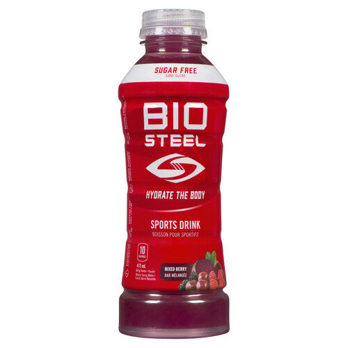 Bio Steel Sports Drink Mixed Berry 473 ml (bottle)