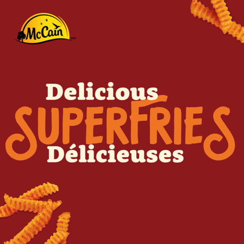 McCain Superfries Spicy Jumbo Crinkle Cut 650g