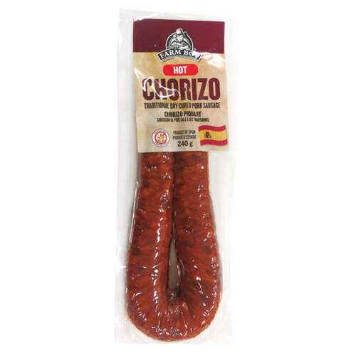 Farm Boy Spanish Chorizo Hot 240 g