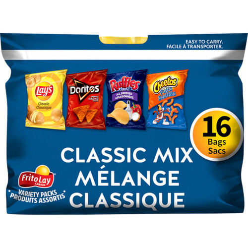 Frito Lay Multipack Classic Mix 16 count 448 g