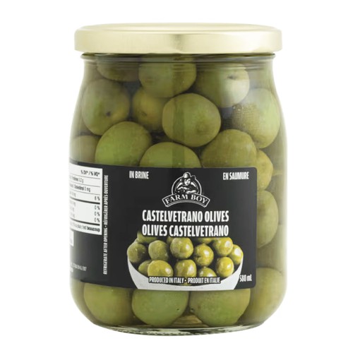 Farm Boy Castelvetrano Olives In Brine 580 ml