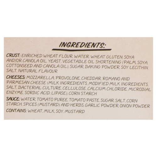 Dr. Oetker Giuseppe Frozen Pizza Thin Crust 5 Cheese 439 g