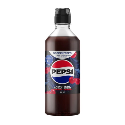 SodaStream Zero Sugar Drink Mix Pepsi Cherry 440 ml