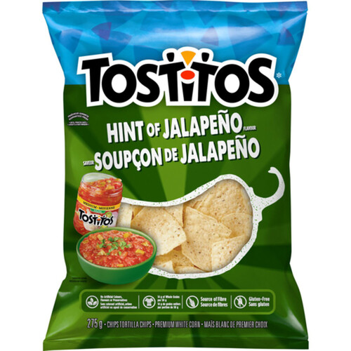 Tostitos Tortilla Chips Hint Of Jalapeño Flavour 275 g