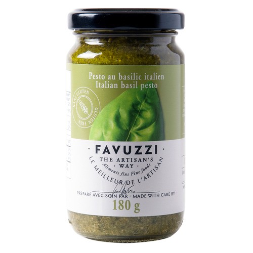 Favuzzi Pesto Sauce Italian Basil 180 g