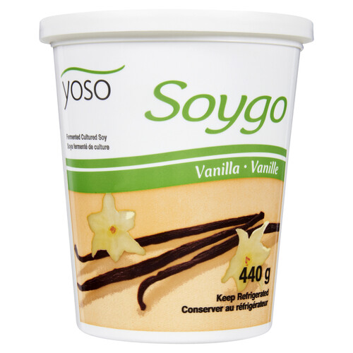 Yoso Soy Yogurt Alternative Vanilla 440 g