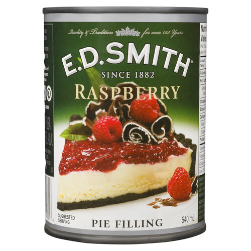 E.D. Smith Pie Filling Raspberry 540 ml