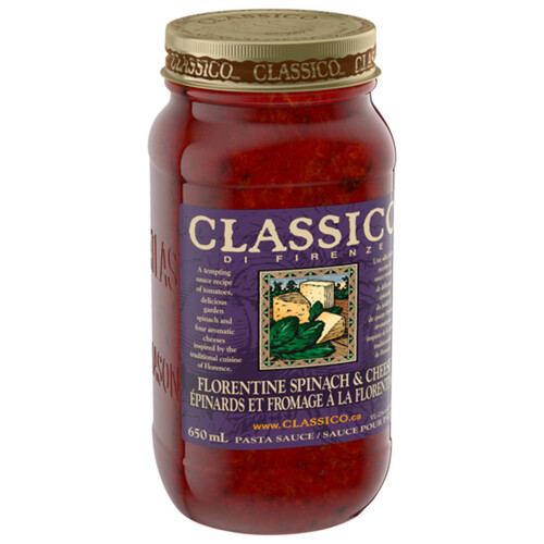 Classico Di Firenze Pasta Sauce Florentine Spinach & Cheese 650 ml