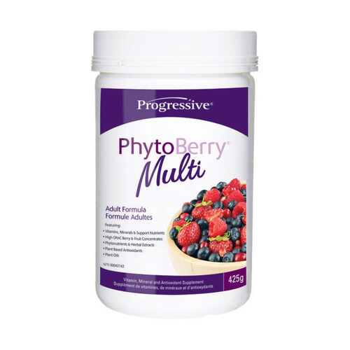 Progressive PhytoBerry Multi Superfoods Natural Berry 425 g