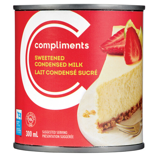 Compliments Condensed Milk Sweetened 300 ml