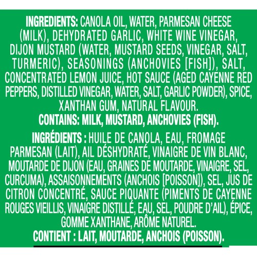 Renée’s Vinaigrette Dressing Parmesan Caesar 350 ml