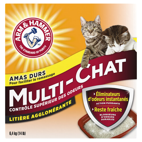 Arm & Hammer Clumping Litter Multi-Cat 6.4 kg