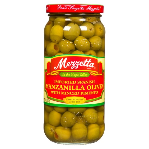 Mezzetta Olives With Pimento Manzanilla 283 g