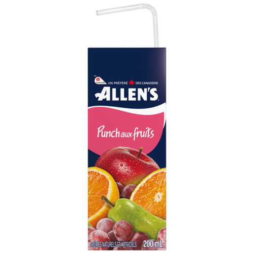 Allen's Cocktail Fruit Punch 8 x 200 ml