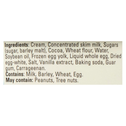 Ben & Jerry's Ice Cream Chocolate Fudge Brownie Fairtrade Ingredients 473 ml