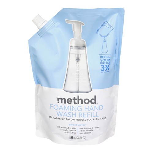 Method Foaming Hand Wash Refill Sweet Water 828 ml
