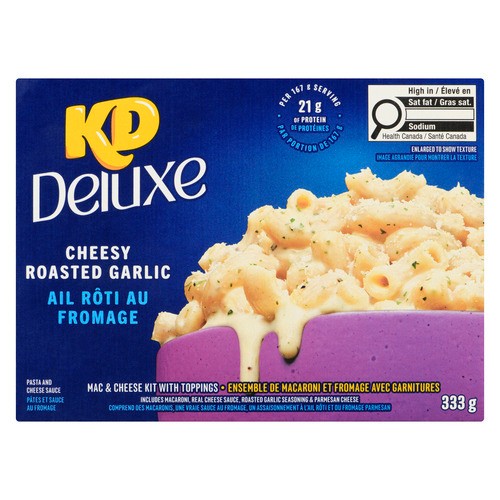 Kraft Pasta And Cheese Sauce Cheesy Roasted Garlic 333 g