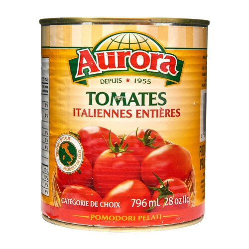 Aurora Italian Style Whole Tomatoes 796 ml