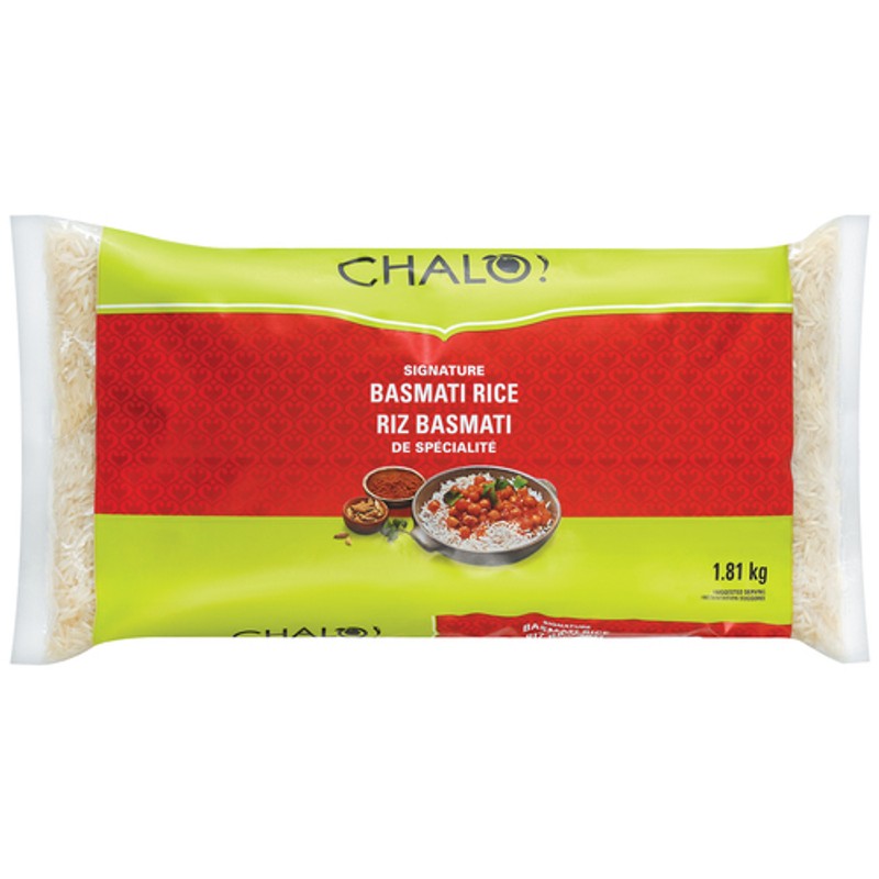 Chalo Signature Rice Basmati 1.81 kg - Voilà Online Groceries & Offers