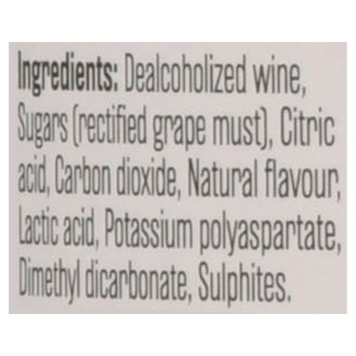 BU Non Alcoholic Sparkling Wine Rose 750 ml (bottle)