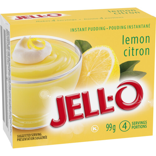 Jell-O Instant Pudding Mix Lemon 99 g
 