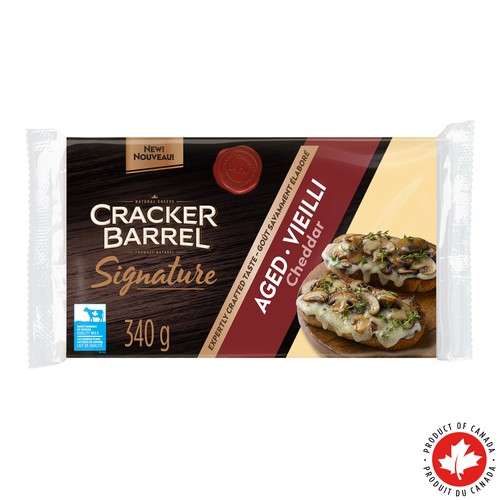 Cracker Barrel Block Cheese Aged Cheddar 340 g