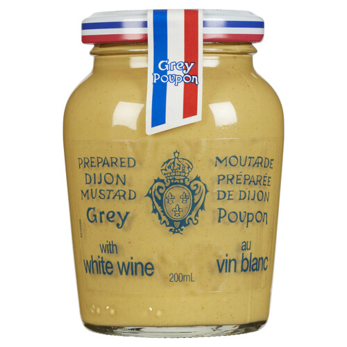 Grey Poupon Dijon Mustard With White Wine 200 ml