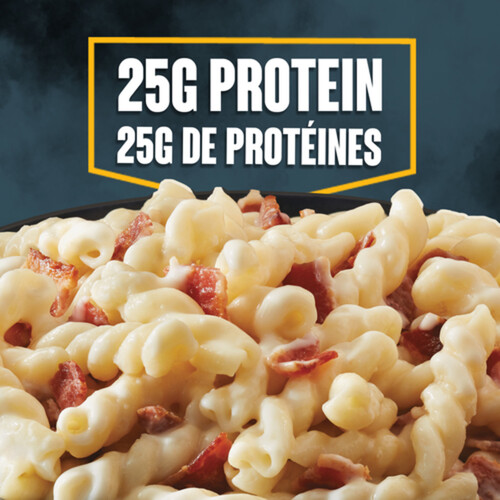 CRAVE Frozen Entrée White Cheddar Macaroni & Cheese With Bacon 300 g