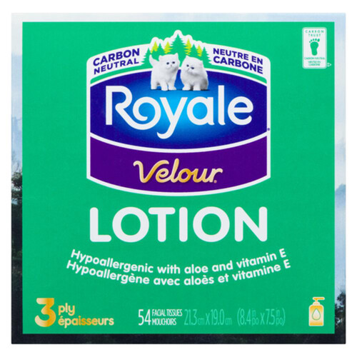 Royale Facial Tissue 3-Ply 54 Sheets 1 Pack