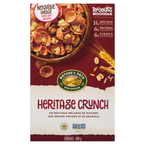 Nature's Path Organic Cereal Heritage Crunch 400 g